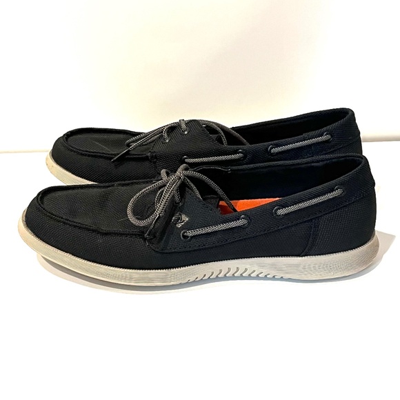 Sperry Men's Black Canvas Topsider - Size 10 - Picture 1 of 6